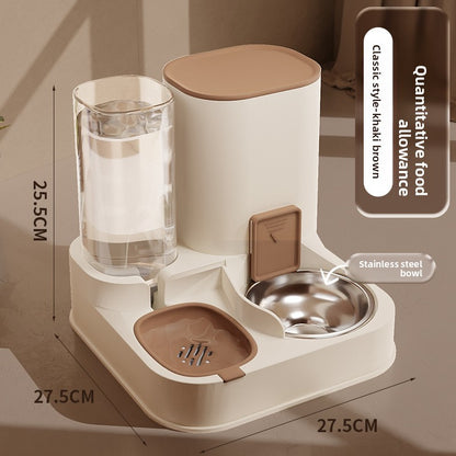 Automatic Cat Dog Food Water Feeder Bowl Ceramic