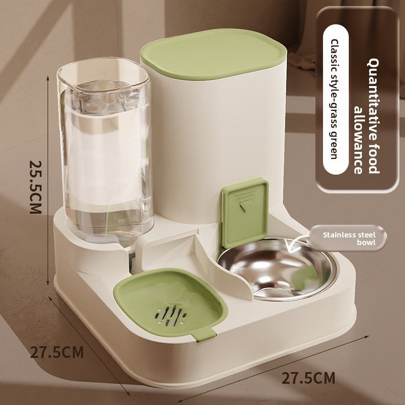 Automatic Cat Dog Food Water Feeder Bowl Ceramic