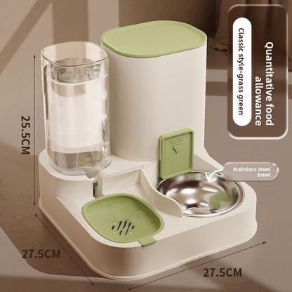 Automatic Cat Dog Food Water Feeder Bowl Ceramic