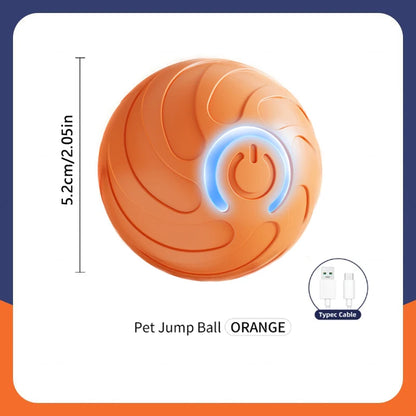 Smart Dog Toy Ball Automatic Interactive Pet Electronic Rolling USB Rechargeable Moving Bouncing for Puppy to Large dog Chew Toy