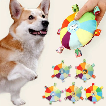 Dog Toy Makes Sound Interactive Dog Toys Durable and Chew-resistant for Stress Relief for Dogs Puppies