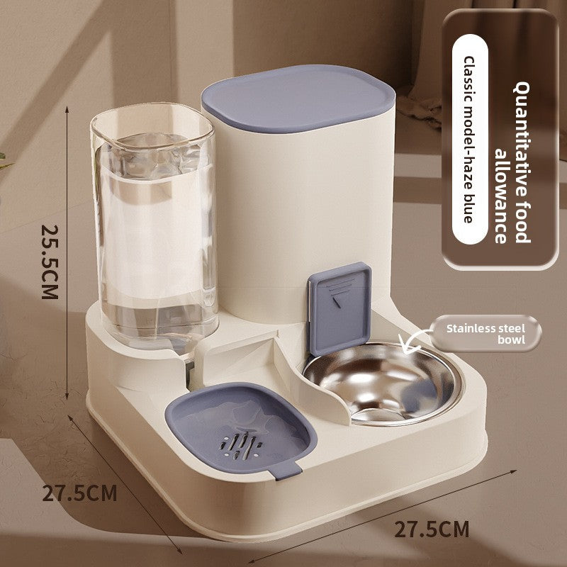 Automatic Cat Dog Food Water Feeder Bowl Ceramic