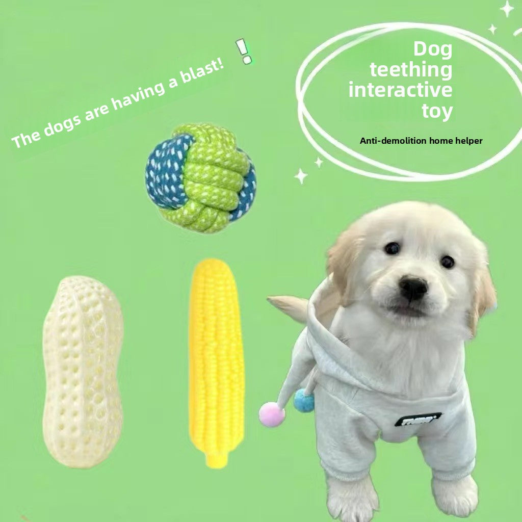 Dog chew durable cotton rope toy